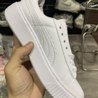 < VIDEO + ẢNH THẬT > GIÀY SNEAKER PUMA FULL TRẮNG THẤP CỔ