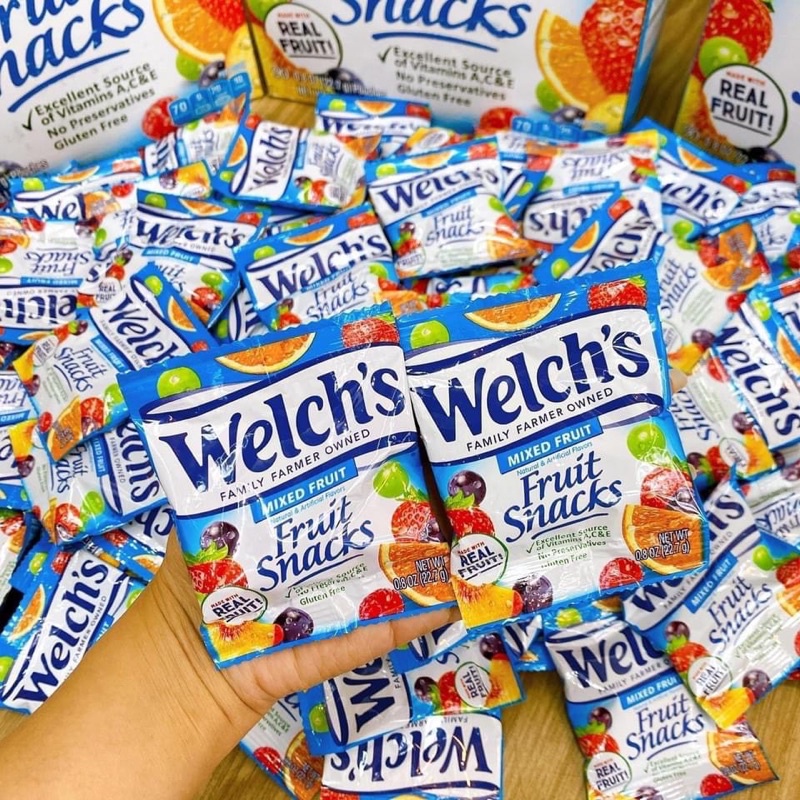 KẸO DẺO TRÁI CÂY WELCH'S MỸ MIXED FRUITS