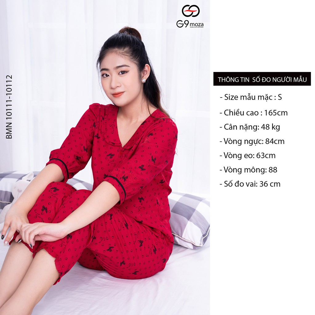 Bộ pijama nữ G9moza 10111-10112