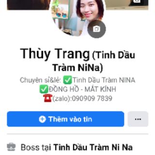 Tinh Dầu Tràm NiNa khách đặt