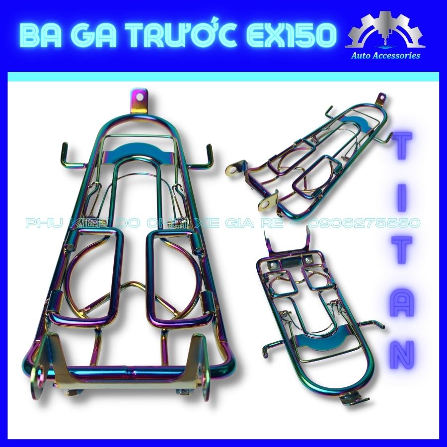 Ba Ga Trước Titan Exciter 150 Ex150, Titan chất lượng, hàng không bung tróc, không trầy xước, cứng cáp bền bỉ