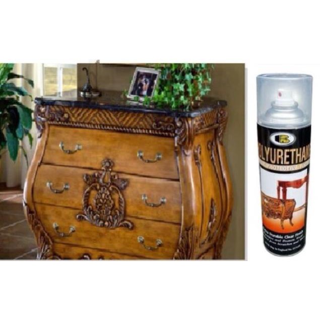 Sơn xịt bóng gỗ PU Polyurethan