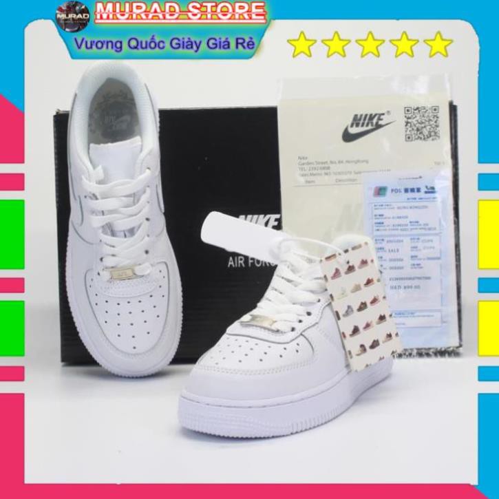 [TẶNG TẨY VỆ SINH+TẤT] Giày thể thao sneaker A F 1 trắng full box 1.1 NTT1 | BigBuy360 - bigbuy360.vn