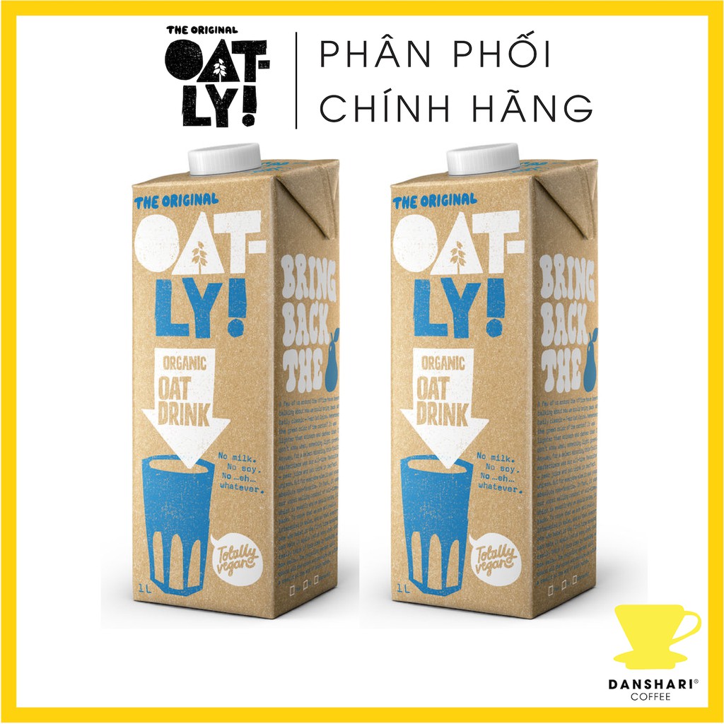 - Sữa Yến Mạch Oatly Organic nhập khẩu từ Thụy Điển ( 2 x 1L )