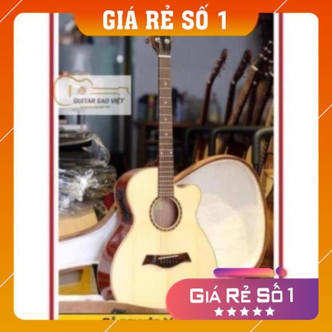 Đàn guitar acoustic full solid có EQ mã Star-02CE (shopmh59)