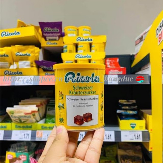 Kẹo ngậm ho Ricola 250g Đức