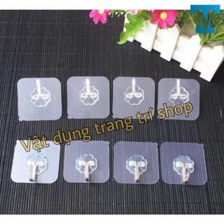 Móc dán tường siêu dính trong suốt