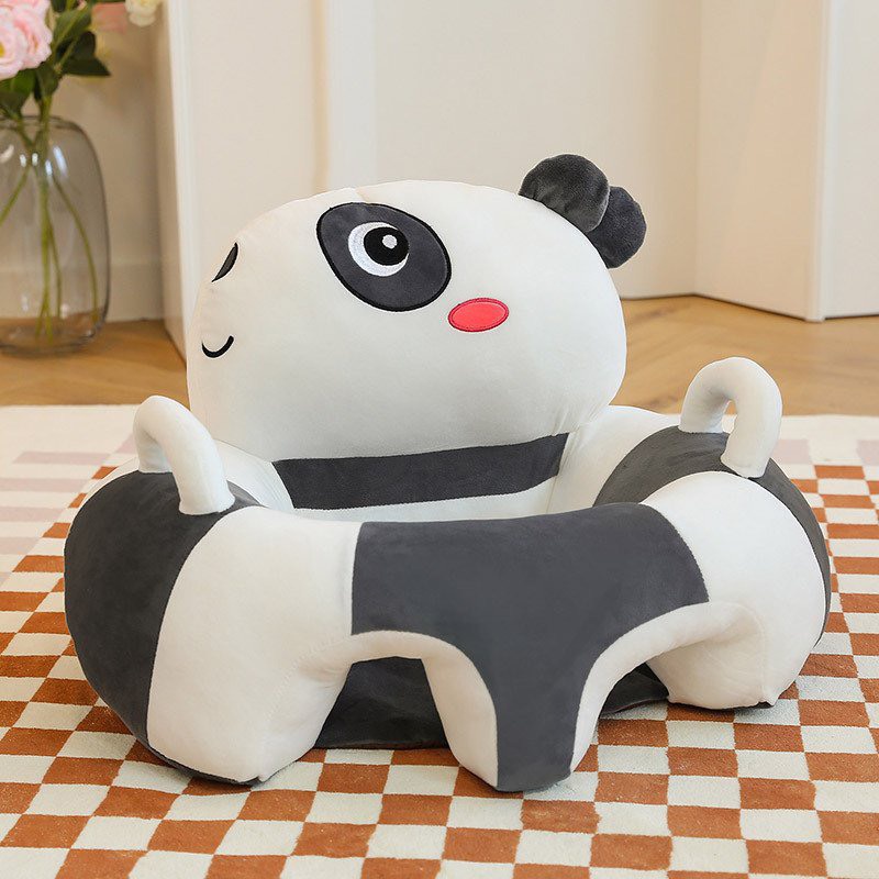 Ghế tập ngồi, ăn dặm hình thú nhồi bông cho bé, trẻ em sơ sinh cao cấp siêu cute nhiều màu