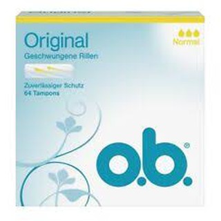 Băng vệ sinh tampon ob Đức size normal original 64st