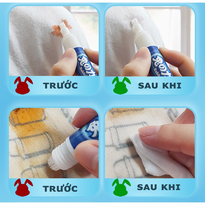 Bút Tẩy Vết Bẩn Rabito  Magic Stain Remover 10g