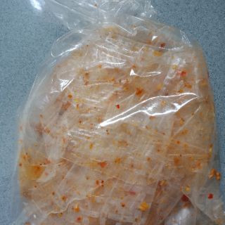 Bánh tráng trộn sẵn sa tế - muối - hành phi