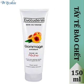 Kem Tẩy Tế Bào Chết Mặt Tinh Chất Đào Evoluderm Gmmage Visage Peche 150ml