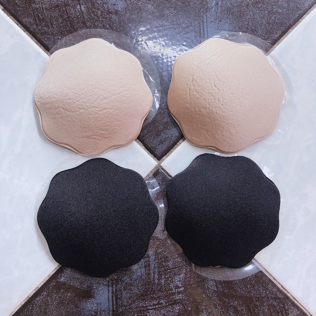 2 miếng dán ti silicon bọc vải