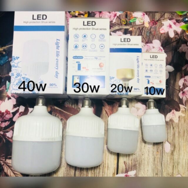 Combo 20 bóng đèn LED siêu sáng 30w