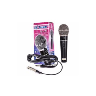 Micro Karaoke Có Dây Ealsem ES-640 hàng chính hãng,mic kim loại,hát cực hay,kiểu dáng rất sang trọng