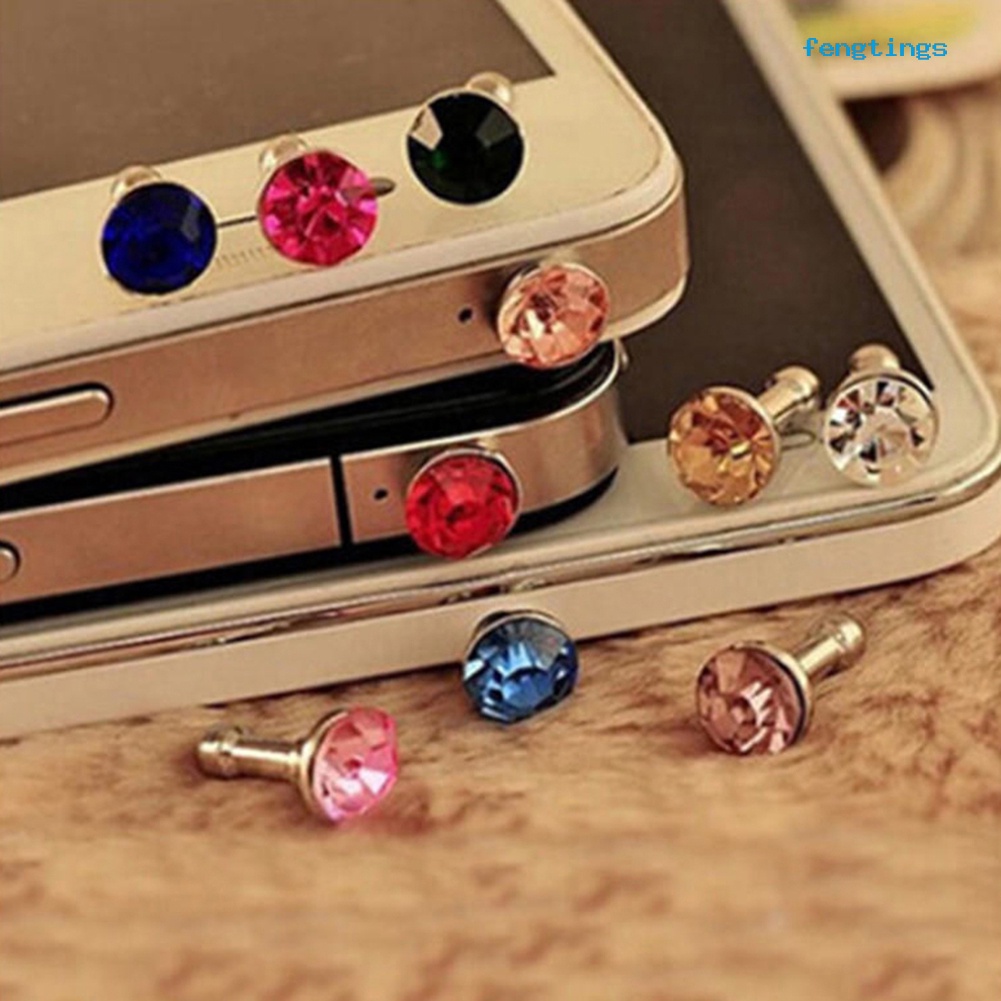 Bộ 5 Nút Bịt Chống Bụi Cho Cổng Sạc Tai Nghe Điện Thoại