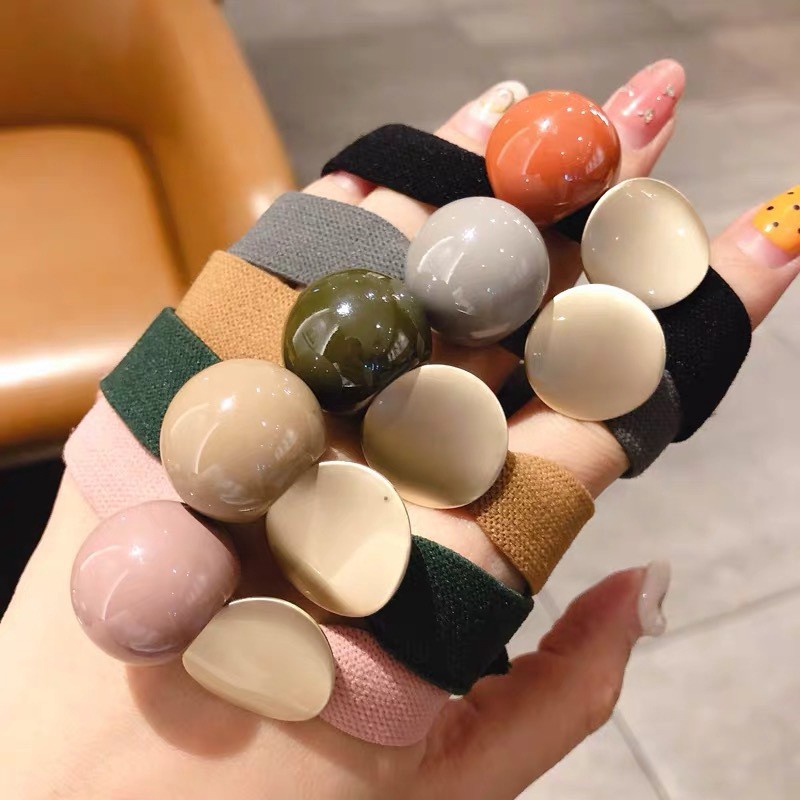 Dây buộc tóc đính đá dễ thương dành cho nữ