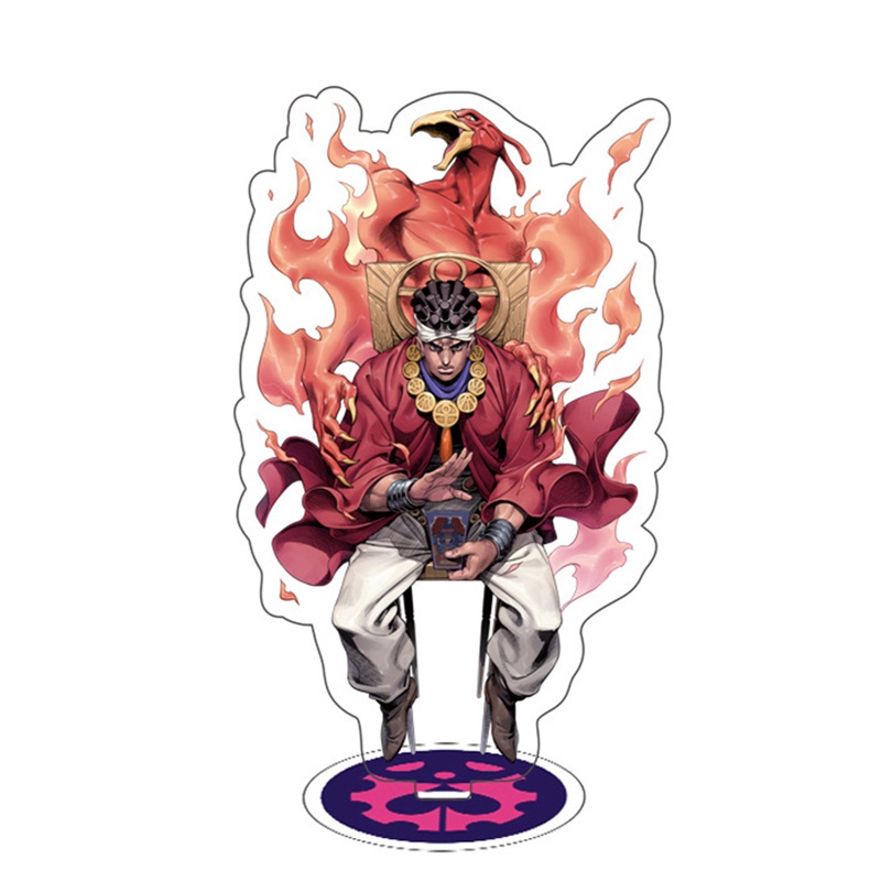 flowersqueen Mô hình acrylic trang trí thiết kế nhân vật anime JoJo's Bizarre Adventure