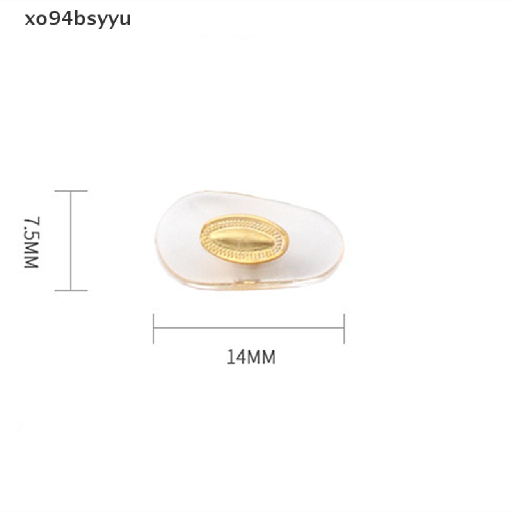 [Xo94Bsyu] 10 Miếng Đệm Mũi Kính Mắt Bằng Silicone