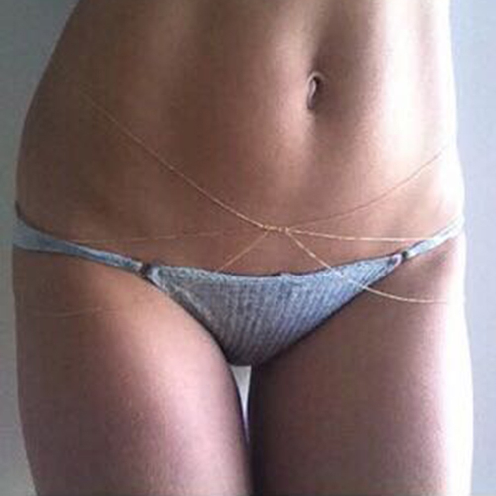 Dây Đeo Hông Mạ Vàng Thời Trang Cá Tính Dành Cho Nữ