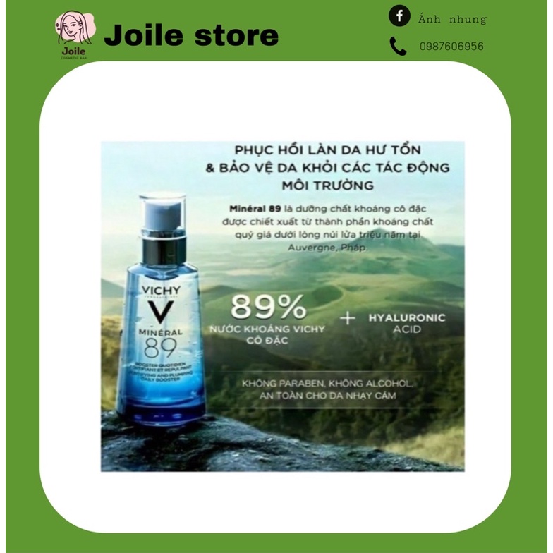Tinh chất khoáng Vichy 89 mineral