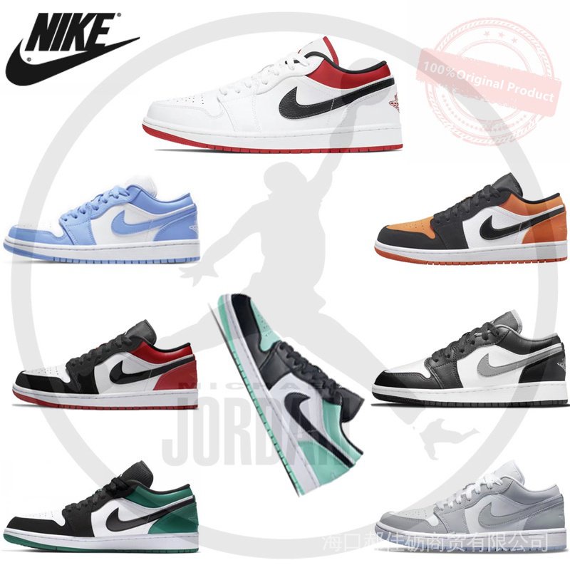 Giày Thể Thao Nike Air Jordan low AJ1 AJ1 Thời Trang Cho Nam Nữ