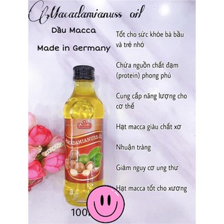 Dầu Macca Kunella Feinkost 100ml - Đức