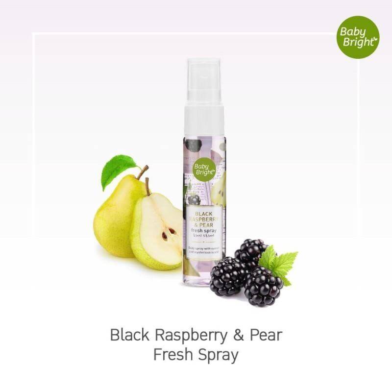 Xịt Thơm Toàn Thân Baby Bright Body Mist So Cute Hương Lê Và Mâm Xôi Đen 20ml