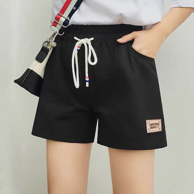 Quần Short Vải Lanh Cotton Ống Rộng Size Lớn S-7xl Thời Trang Cho Nữ