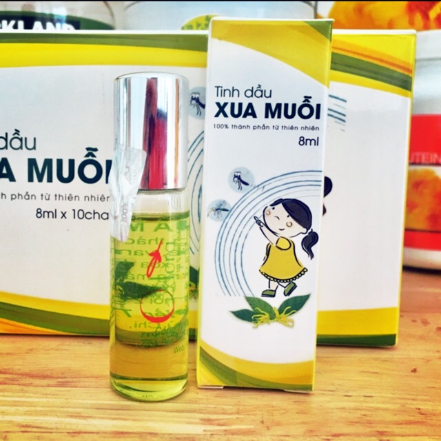 Tinh dầu xua muỗi