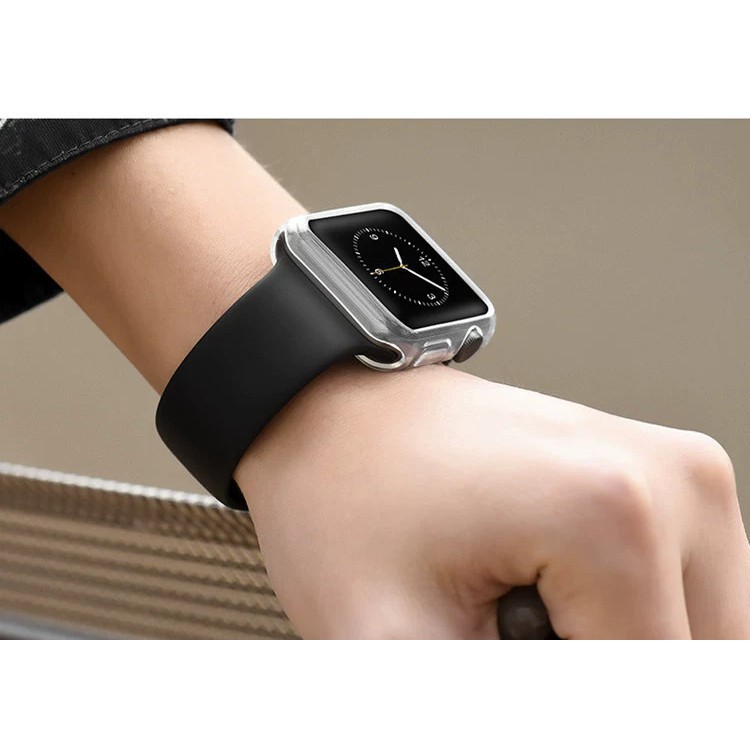 Vỏ TPU Dẻo Trong Suốt 38mm 40mm 42mm 44mm Cho Đồng Hồ Apple Watch 5 / 4 / 3 / 2 / 1 T500 W26 U78 F10