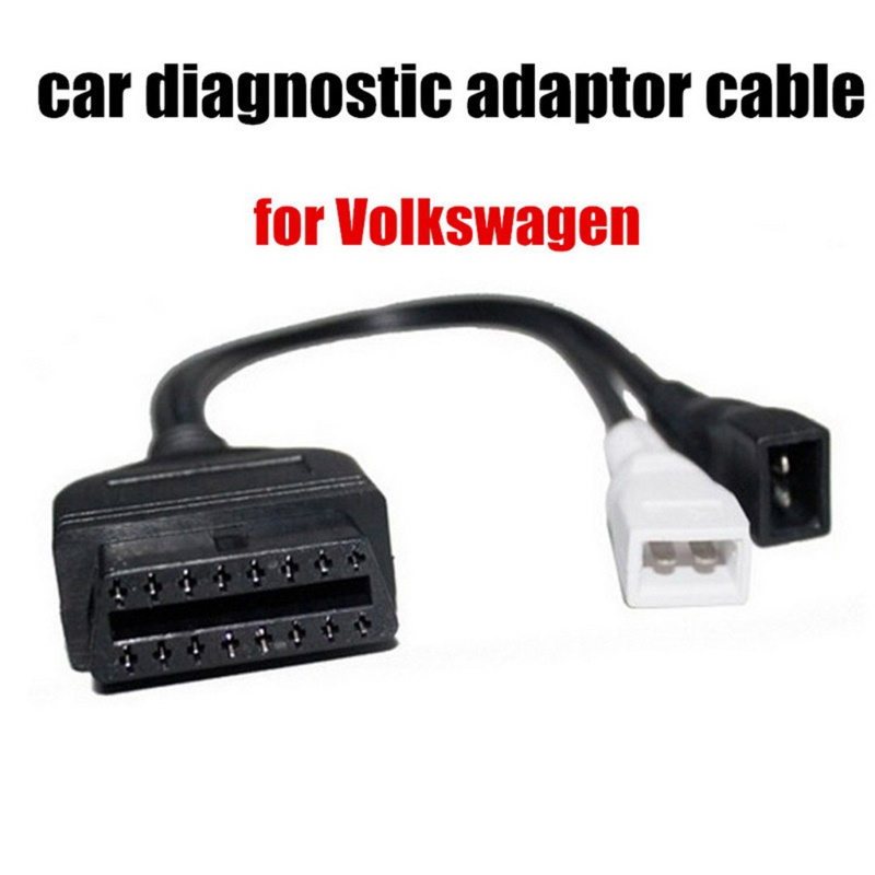 Dây Cáp Chuyển Đổi 2Pin Sang 16Pin OBD 2 VAG Chuyên Dụng Cho Máy Chẩn Đoán Lỗi Xe Hơi