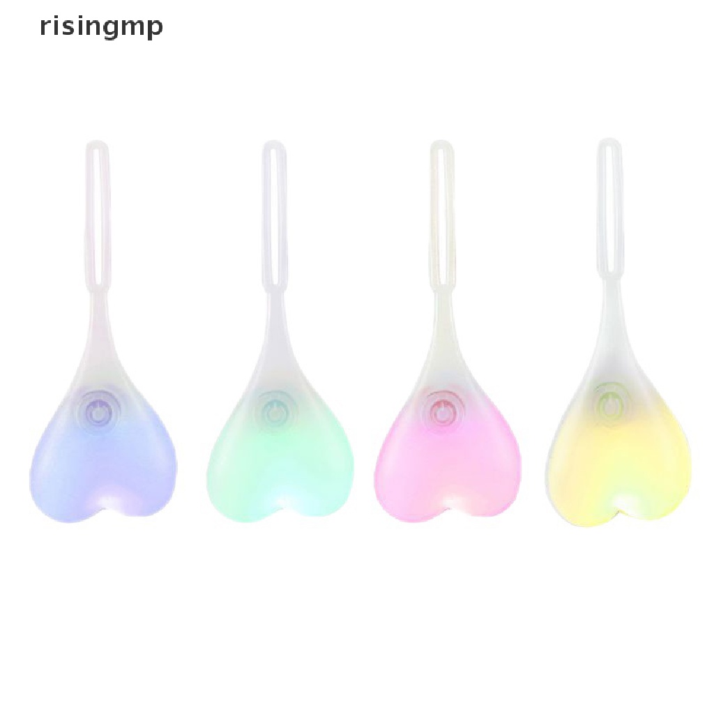 Đèn LED Chiếu Hậu Chống Thấm Nước Hình Trái Tim Cho Xe Đạp ♨Trên đó