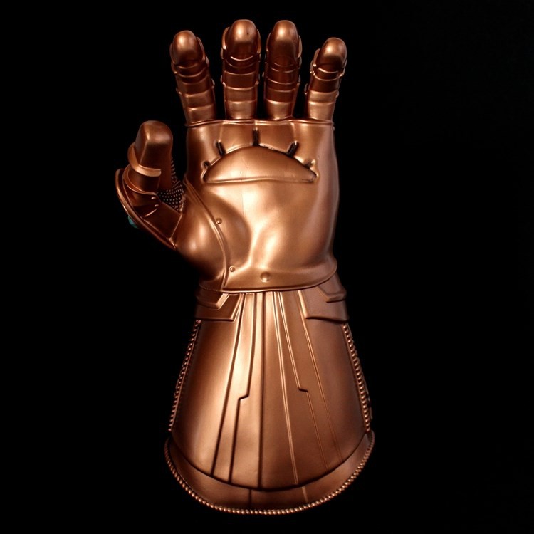 Găng Tay Vô Cực Nhựa Dẻo, Có Đèn LED Phát Sáng Hóa Trang Thanos Avengers Infinity Gauntlet Gloves, găng tay hulk