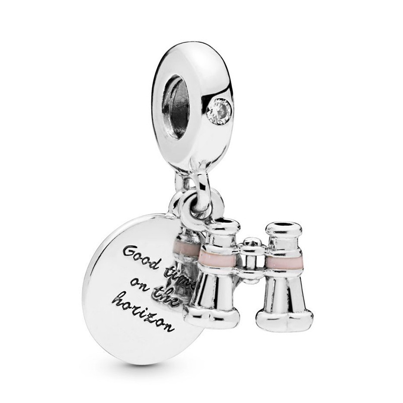 Hạt Charm Bạc 925 Hình Vua Sư Tử Tự Làm Vòng Tay / Vòng cổ Thủ Công Cho Nữ