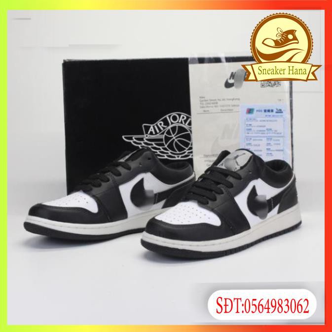 🔥FREE SHIP-HÀNG QUẢNG CHÂU  🔥Giày thể thao sneaker🔥Air Jordan 1 Low JD thấp  đen full  box