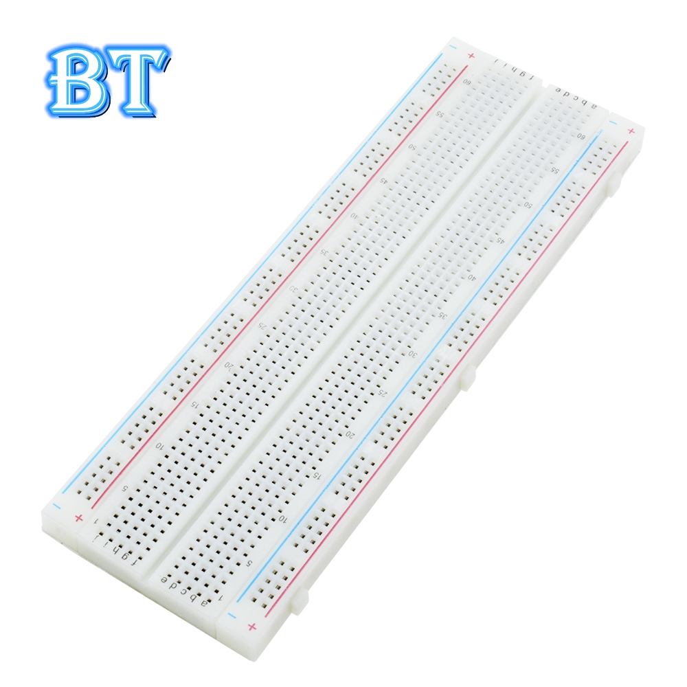 【READY STOCK】Bảng Mạch Breadboard 830 Tiếp Điểm Mb-102 Mb102