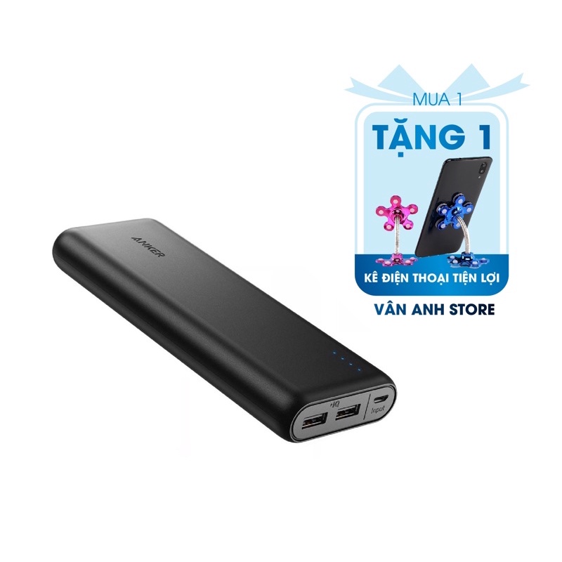 Pin sạc dự phòng ANKER PowerCore 20100mAh - A1271 - PIN SẠC NHANH NHẤT CÓ THỂ SẠC 2 THIẾT BỊ SẠC NHANH CÙNG LÚC