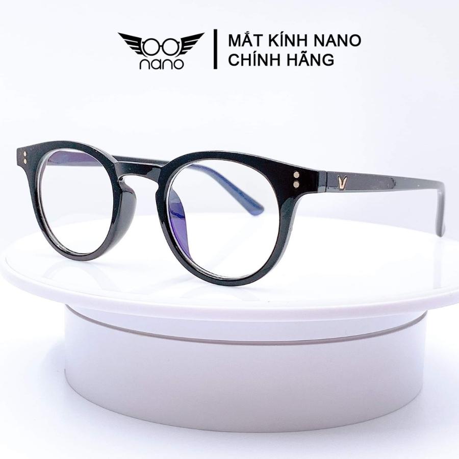Gọng kính cận nữ nam, kính gọng V NANO 2129 nhựa dẻo bền bỉ thời trang Hàn Quốc