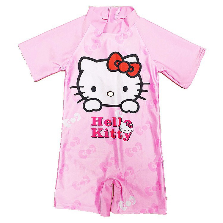 Bộ đồ bơi phong cách Hồi giáo hình Hello Kitty / Elsa dành cho bé gái