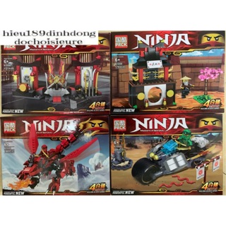 Lắp ráp xếp hình Sư phụ và các ninja 61000