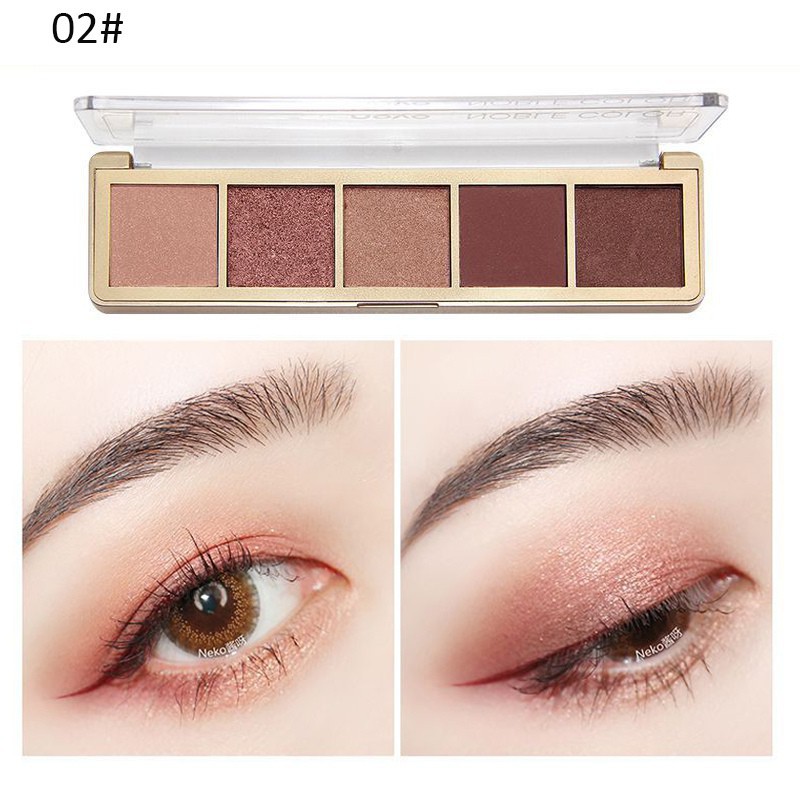 Bảng phấn mắt NOVO chống nước lâu phai hiệu ứng lì/ ánh nhũ thời trang | BigBuy360 - bigbuy360.vn