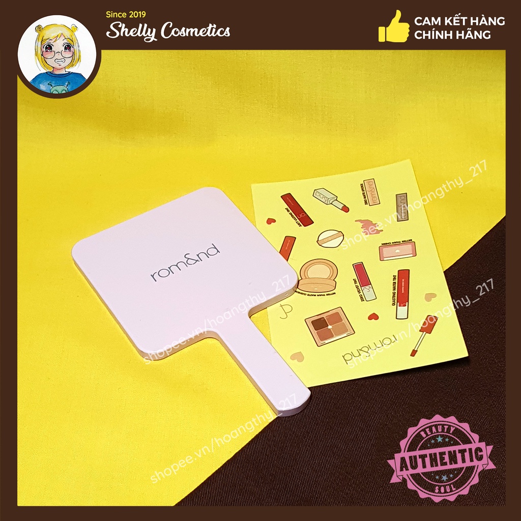Gương cầm tay ROMAND HAND MIRROR mini xinh xắn