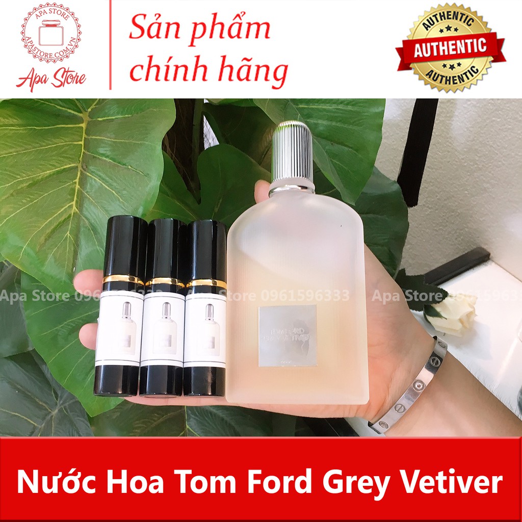 Nước Hoa Nam Tom Ford Grey Vetiver Chai 10ml | WebRaoVat - webraovat.net.vn