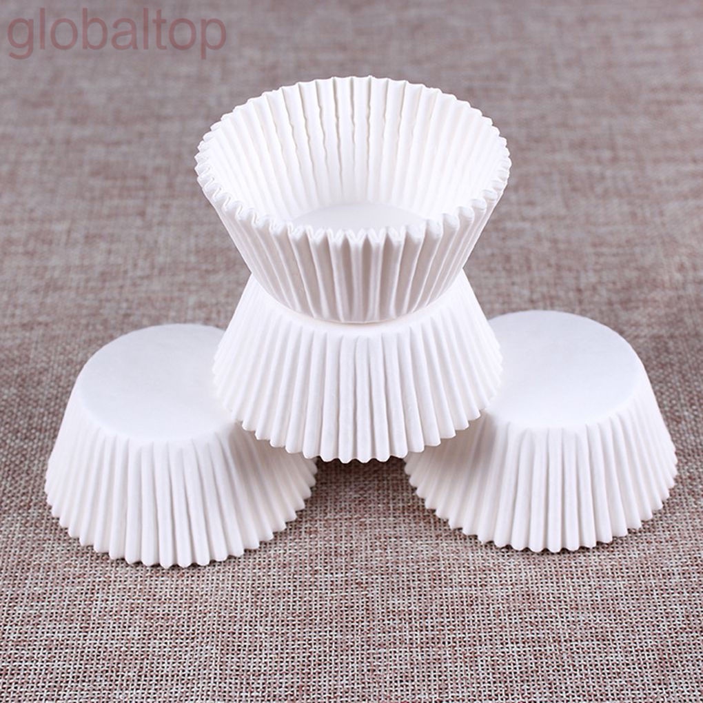 Set 100 đế lót bánh cupcake/socola bằng PVC chống dầu