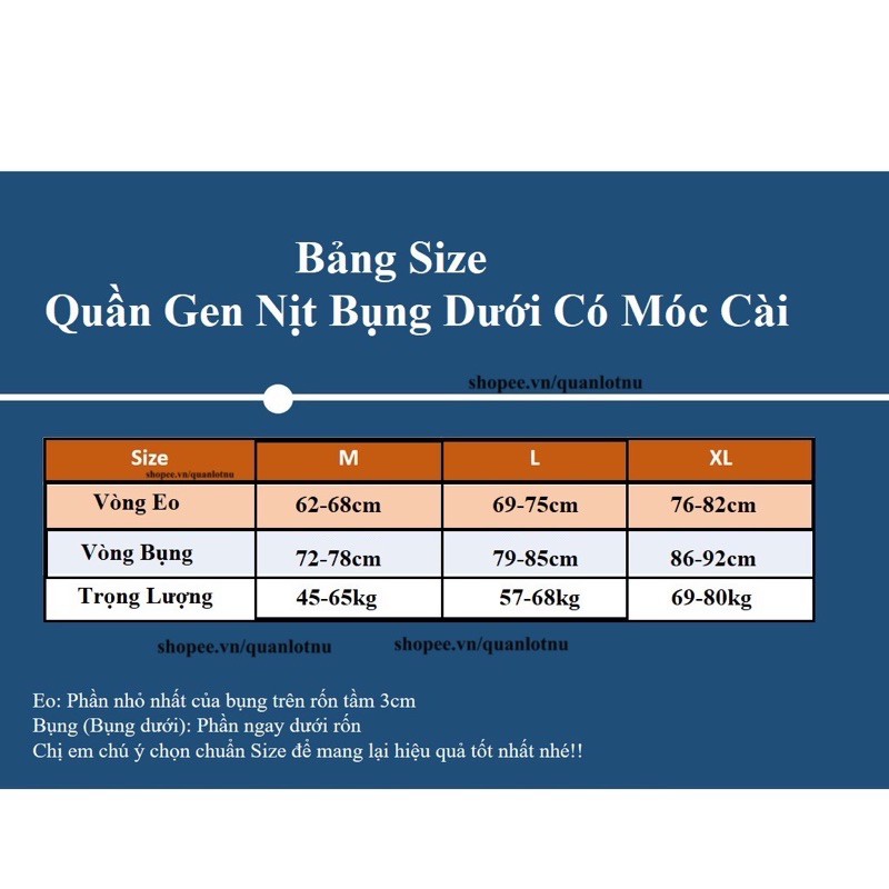 Quần Nịt Bụng Đúc Su Lụa Tàng Hình Siêu Co Giãn Định Hình Vòng Eo Cao Cấp 4385