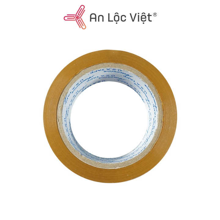 Băng keo vàng đục 5cm - 80yds (1 cây = 900gr) và 5cm - 100yds (1 cây = 1,1kg)