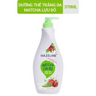 Sữa dưỡng thể dưỡng trắng Hazeline Matcha Lựu Đỏ