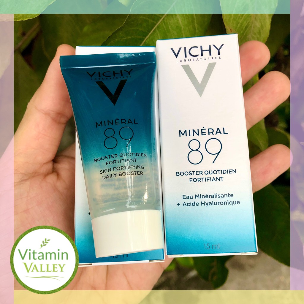 (Minisize Vichy) Dưỡng Chất Giàu Khoáng Minéral 89 Giúp Da Sáng Mịn Và Căng Mượt