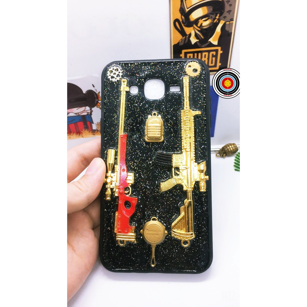 [XẢ ỐP Có sẵn] Ốp điện thoại handmade PUBG độc đáo - Ốp lưng Samsung j6+/J7/A20/ A6/Note 5/Note 8 sang trọng